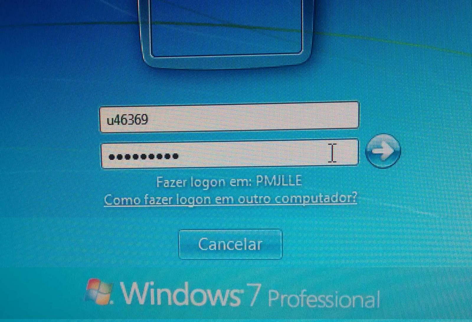 Login do Usurio na Rede PMJ